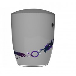 Glazen urn GL-01