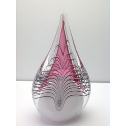 Glazen urn GL-09-ROZE